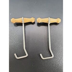 Vintage Pair  Boot Hooks Boot‎ Pulls Sturdy  Men Women Made In Japan